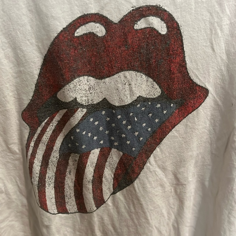 XS Mouth with American flag tongue